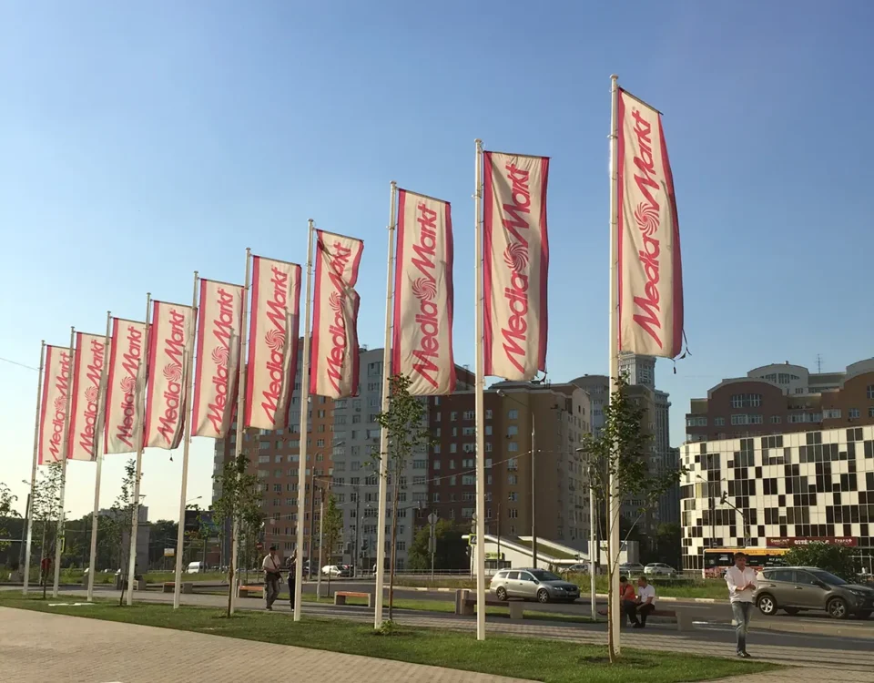 Maszty Flagowe Media Markt w Rosji